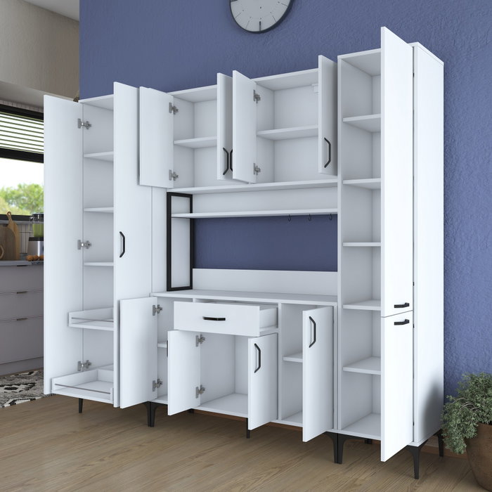 Hanah Home Armario Multiusos JE132 - 3053 Blanco Hanah Home Armario Multiusos JE132 - 3053 Blanco